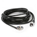 15 Ft Antenna Coax Cable with 3/8 NMO Mount