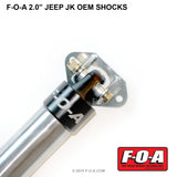 F-O-A 2.0 Inch ID Jeep JK OEM Front & Rear Shock Kit