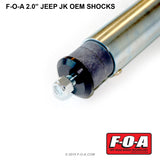 F-O-A 2.0 Inch ID Jeep JK OEM Front & Rear Shock Kit