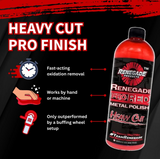 Renegade Pro Red Heavy Cut Metal Polish
