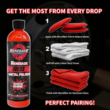 Renegade Red Liquid Metal Polish