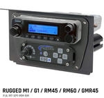 Polaris XP1 Mount Kit for M1 / G1 / RM60 / GMR45 Radio and Rugged Intercom