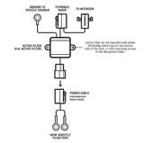 Active Noise Filter for Radio and Intercom Systems