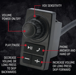 696 PLUS REMOTE HEAD High Fidelity Bluetooth Intercom